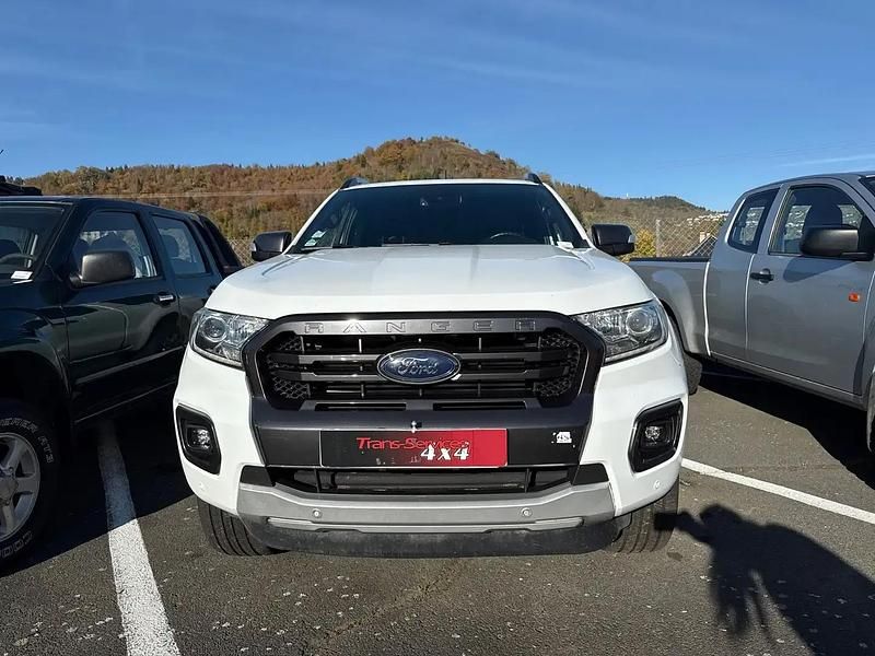 Blanc Utilisé 2019 Ford Ranger Wildtrack Pick-up | 21 480 € - Image 1/4