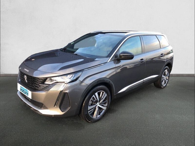 Gris Utilisé 2023 Peugeot 5008 Allure Monospace | 27 830 € (Bon prix) - Image 1/4
