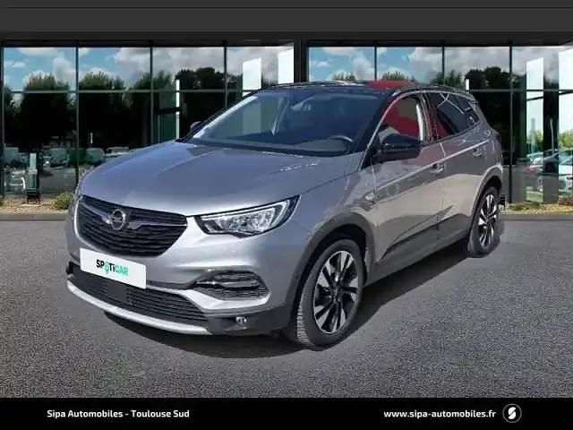 Gris clair Utilisé 2020 Opel Grandland X SUV | 13 990 € (Super prix) - Image 1/4