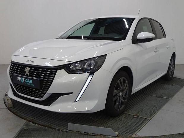 Blanc Utilisé 2021 Peugeot 208 Style Citadine | 11 190 € (Prix juste) - Image 1/4