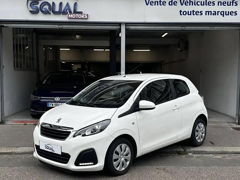 Blanc Utilisé 2016 Peugeot 108 Active Citadine | 6 900 € (Prix juste) - Image 1/4