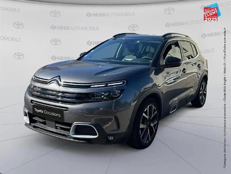 Gris Occasion 2020 Citroën C5 Aircross PureTech SUV | 16 999 € (Bon prix) - Image 1/4