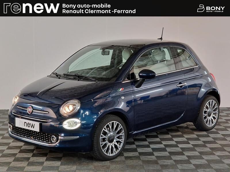 Bleu Utilisé 2021 Fiat 500 Star Citadine | 11 990 € (Prix assez cher) - Image 1/4