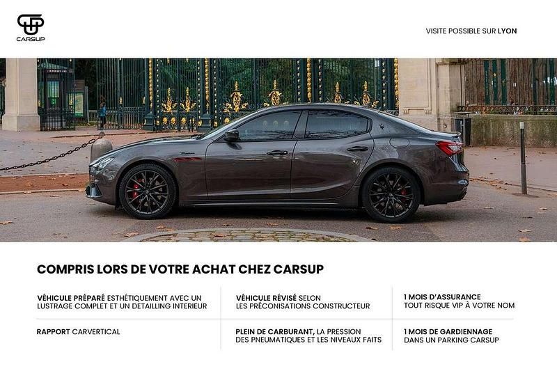Occasion Maserati Ghibli 349 ch (256 kW) 2018 Gris Berline