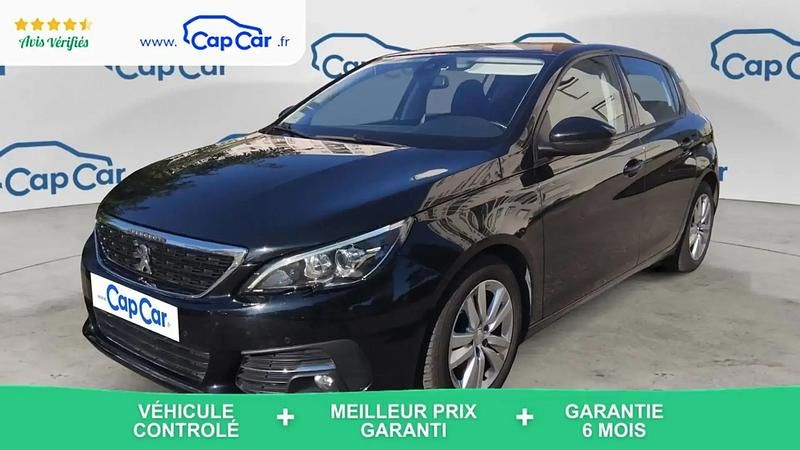 Noir Utilisé 2020 Peugeot 308 Business-Line Berline | 9 490 € (Bon prix) - Image 1/4