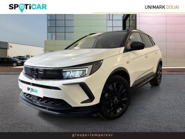 Noir Utilisé 2022 Opel Grandland X GS Line SUV | 19 490 € (Prix juste) - Image 1/4