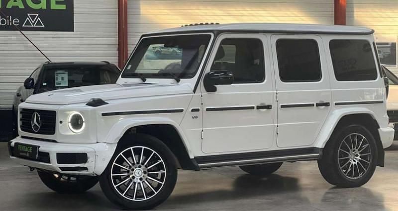 Blanc Utilisé 2019 Mercedes G500 AMG line SUV | 107 900 € (Prix juste) - Image 1/4