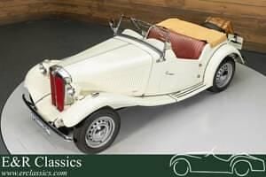 Occasion MG TD 54 ch (39 kW) 1953 Blanc Cabriolet