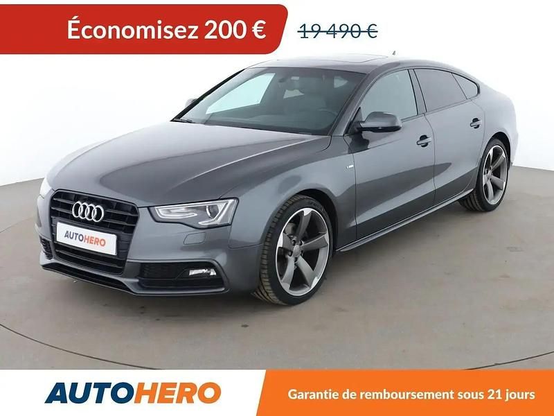 Gris Occasion 2016 Audi A5 S-Line Coupé | 19 290 € (Prix cher) - Image 1/2