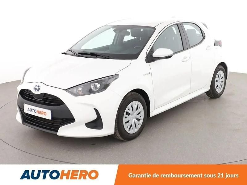 Blanc Utilisé 2020 Toyota Yaris Hybrid Citadine | 16 990 € (Bon prix) - Image 1/2
