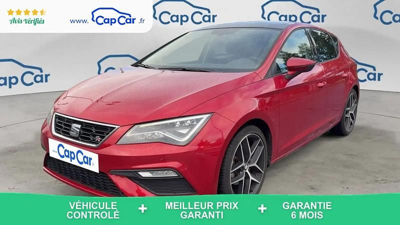 Rouge Occasion 2019 Seat Leon FR Berline | 19 790 € (Prix juste) - Image 1/4