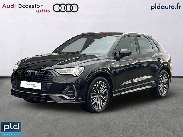 Occasion Audi Q3 S-Line 150 ch (110 kW) 2021 Noir mythic métallisé SUV