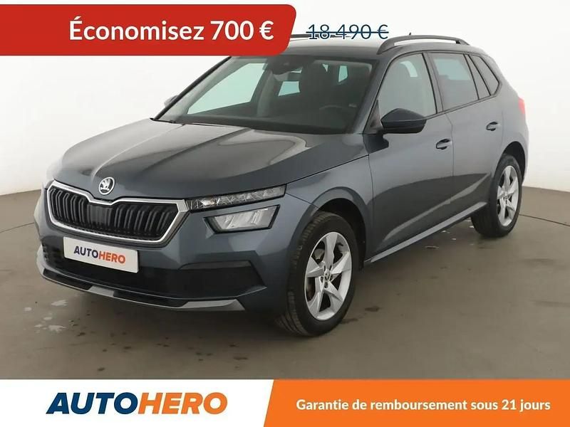Gris Utilisé 2021 Skoda Kamiq Ambition SUV | 17 790 € (Prix juste) - Image 1/2