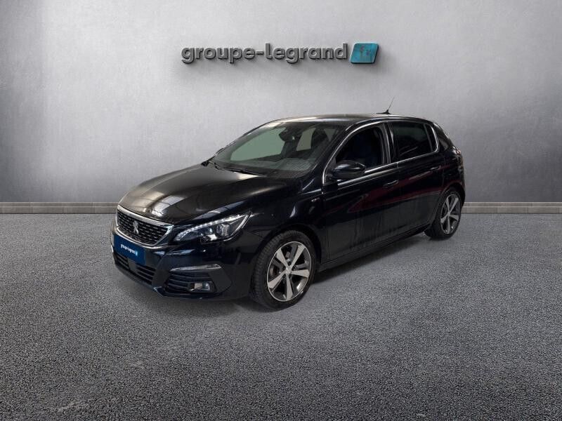 Noir Utilisé 2021 Peugeot 308 GT Berline | 15 990 € (Prix juste) - Image 1/4