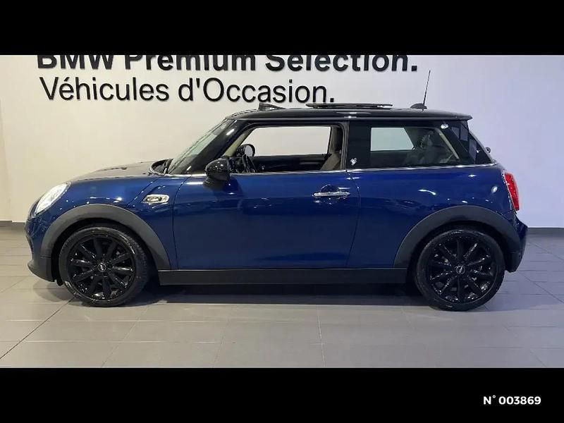 Occasion Mini Cooper Hatch 136 ch (100 kW) 2017 Bleu Citadine