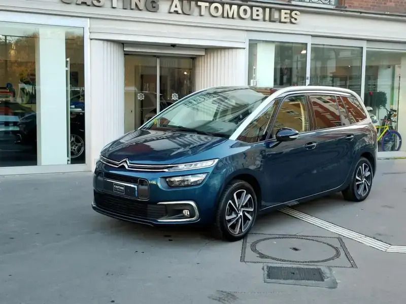 Bleu Utilisé 2022 Citroën Grand C4 Picasso Monospace | 23 900 € (Prix cher) - Image 1/4