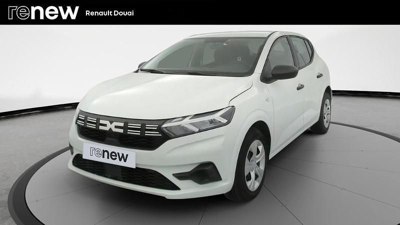Blanc Utilisé 2023 Dacia Sandero Essentiel Citadine | 12 899 € (Bon prix) - Image 1/4
