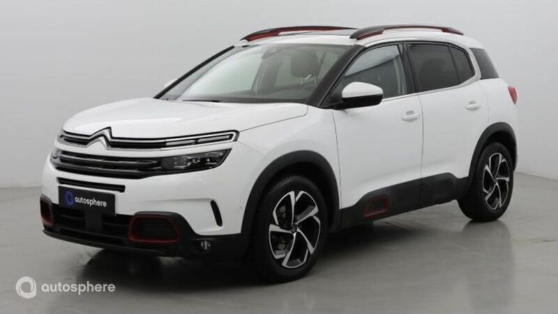 Blanc Utilisé 2022 Citroën C5 Aircross Shine SUV | 19 499 € (Prix juste) - Image 1/4
