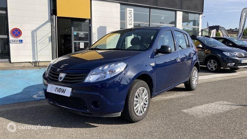 Noir Utilisé 2012 Dacia Sandero Citadine | 6 499 € - Image 1/4