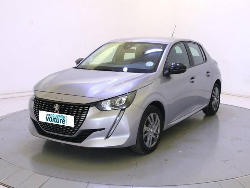 Gris Utilisé 2022 Peugeot 208 Active Citadine | 12 480 € (Prix juste) - Image 1/4
