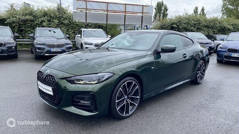 Vert Utilisé 2022 BMW 420 M Sport Coupé | 41 799 € (Bon prix) - Image 1/4