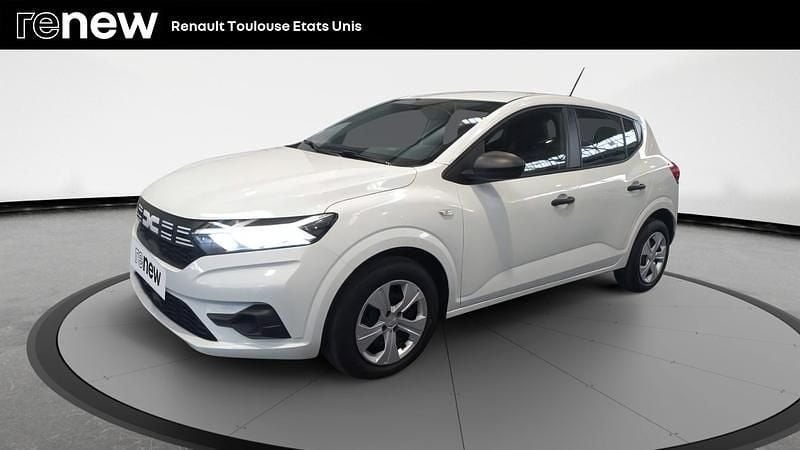 Blanc Utilisé 2024 Dacia Sandero Essentiel Citadine | 12 490 € (Bon prix) - Image 1/4