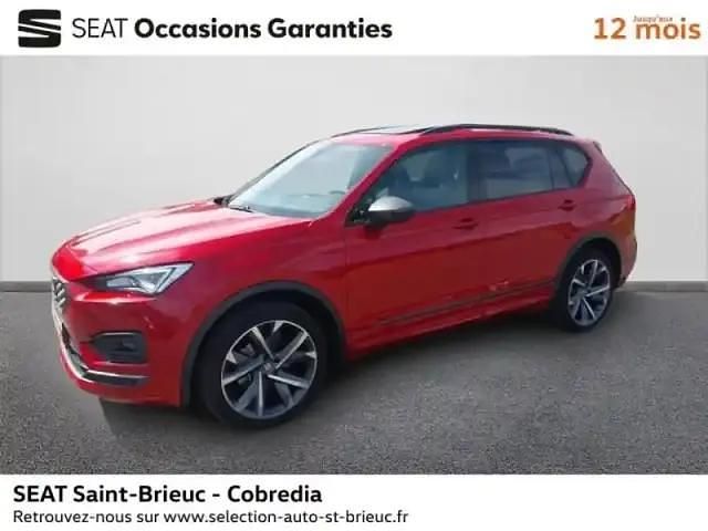 Rouge Occasion 2022 Seat Tarraco FR SUV | 31 390 € (Prix juste) - Image 1/4