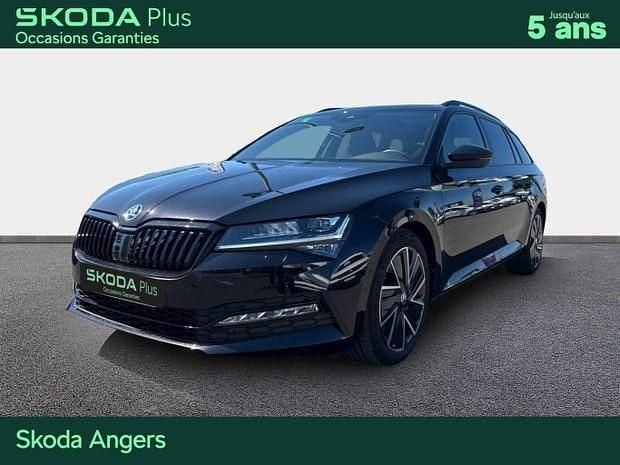 Noir Utilisé 2024 Skoda Superb SportLine | 38 990 € (Prix assez cher) - Image 1/4