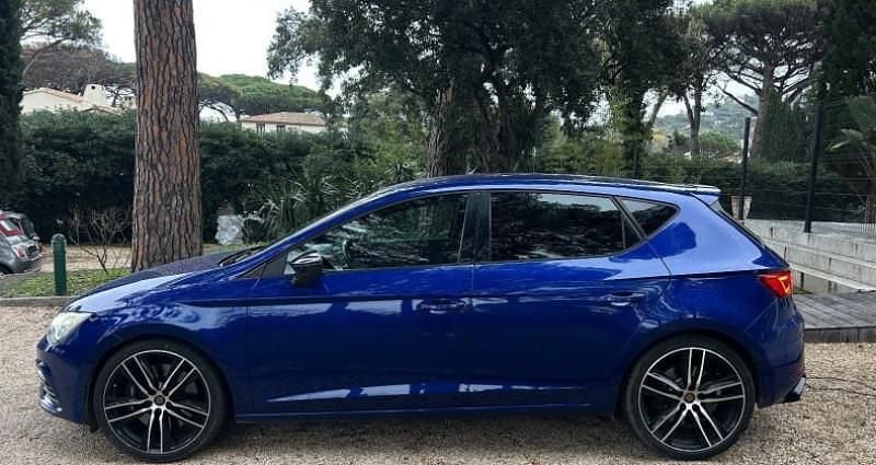 Occasion Seat Leon CUPRA 291 ch (214 kW) 2019 Bleu Berline