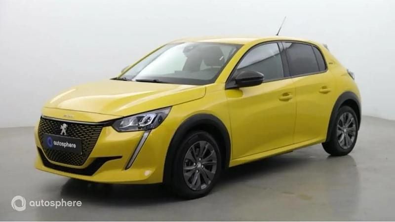 Jaune Utilisé 2022 Peugeot e-208 Style Citadine | 15 499 € (Bon prix) - Image 1/4
