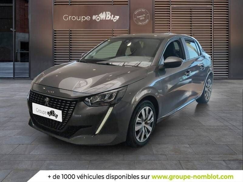 Gris Utilisé 2020 Peugeot 208 S Citadine | 11 590 € (Prix juste) - Image 1/3