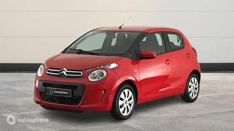 Rouge Utilisé 2021 Citroën C1 Feel Citadine | 8 999 € (Bon prix) - Image 1/4