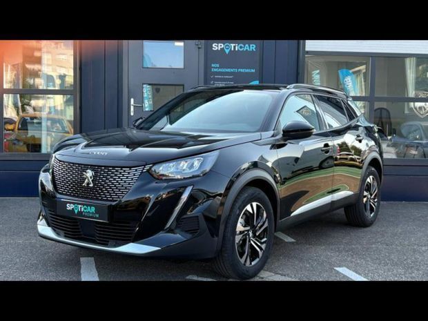 Noir Utilisé 2021 Peugeot 2008 Allure SUV | 15 690 € (Prix juste) - Image 1/4