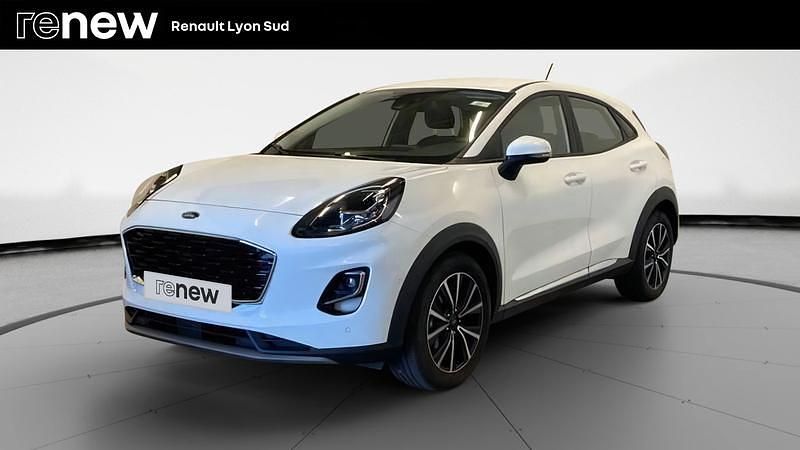 Blanc Utilisé 2023 Ford Puma Titanium SUV | 19 990 € (Prix juste) - Image 1/4