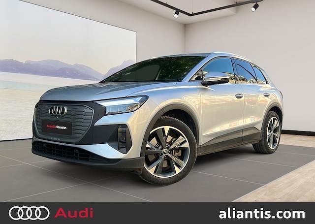 Argent fleuret métallisé Occasion 2023 Audi Q4 e-tron Sport SUV | 39 480 € (Prix juste) - Image 1/4