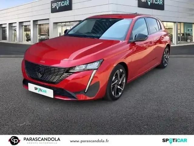 Rouge elixir (s) Utilisé 2022 Peugeot 308 Allure Berline | 18 990 € (Prix juste) - Image 1/4