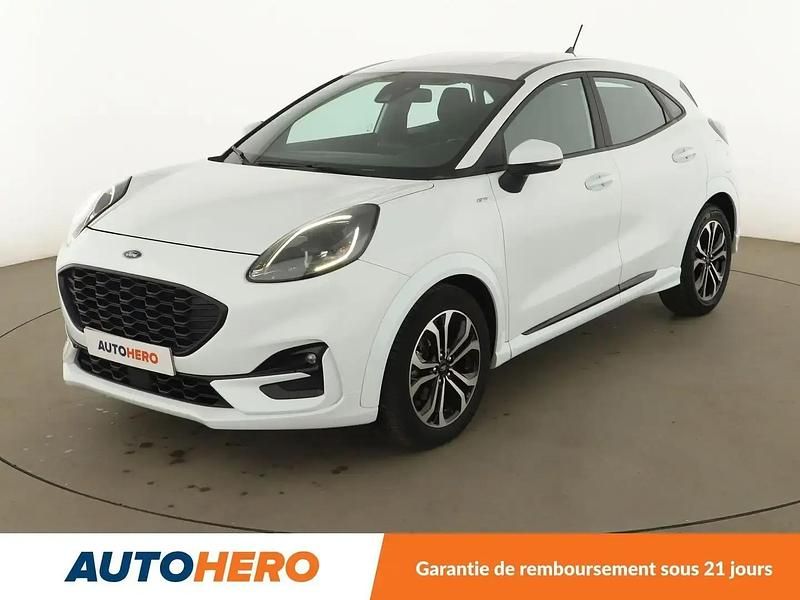 Blanc Utilisé 2020 Ford Puma ST-Line SUV | 16 590 € (Prix juste) - Image 1/2