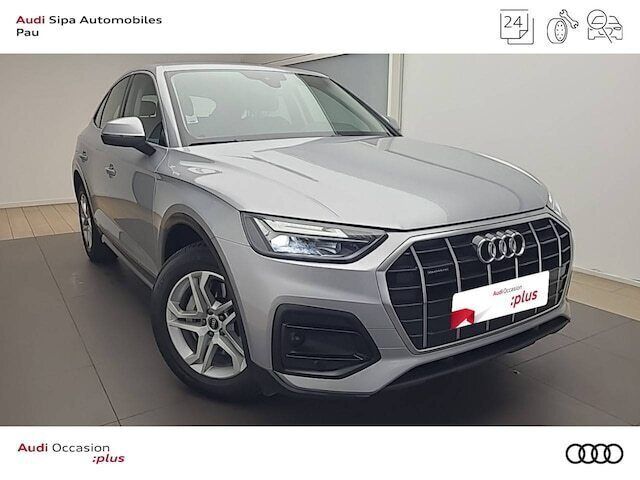 Argent fleuret métallisé Utilisé 2023 Audi Q5 Sportback Business SUV | 49 500 € (Super prix) - Image 1/4