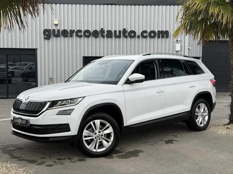 Blanc Utilisé 2020 Skoda Kodiaq Style SUV | 28 990 € (Prix assez cher) - Image 1/4
