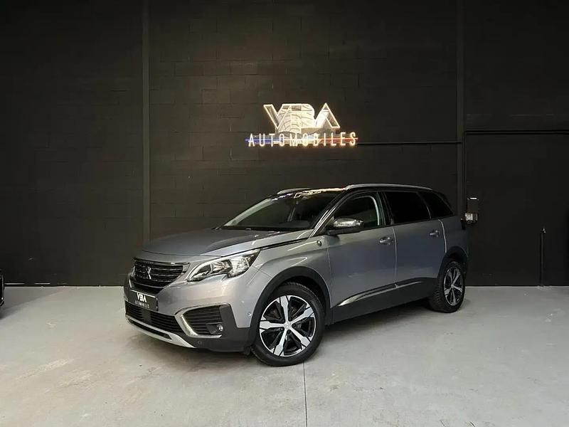 Gris Utilisé 2017 Peugeot 5008 Crossway Monospace | 14 990 € (Prix juste) - Image 1/4
