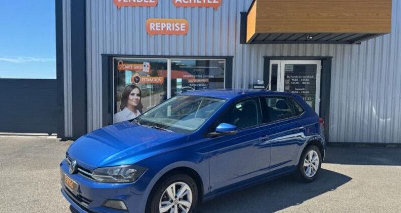 Bleu Utilisé 2019 VW Polo Trendline Citadine | 12 490 € (Bon prix) - Image 1/4