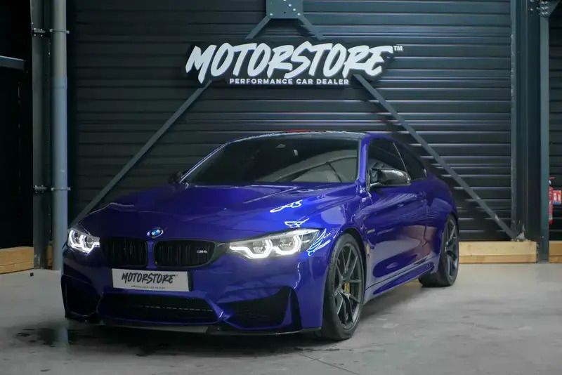 Bleu Utilisé 2018 BMW M4 Coupé | 84 990 € (Prix juste) - Image 1/4