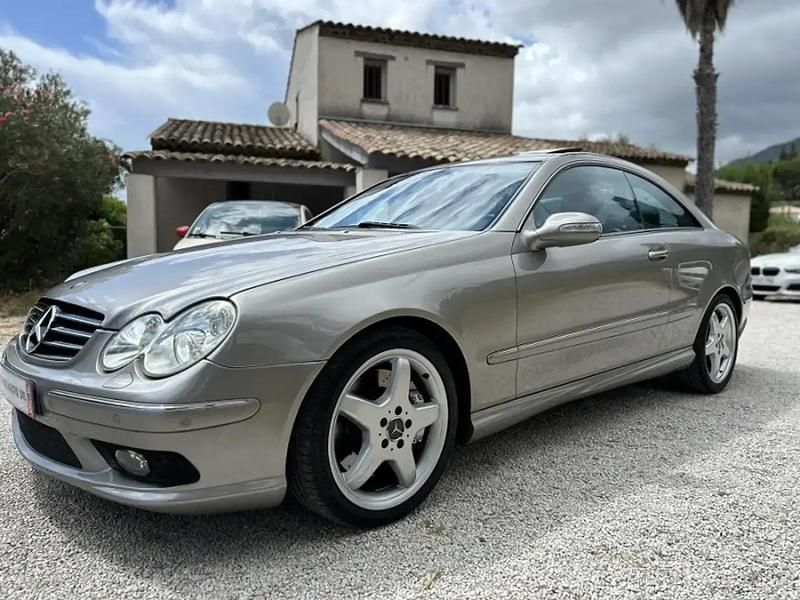 Beige Occasion 2002 Mercedes CLK55 AMG AMG Coupé | 19 700 € - Image 1/4