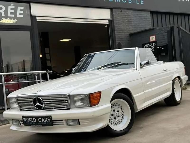Blanc Occasion 1972 Mercedes SL350 Cabriolet | 34 990 € - Image 1/4
