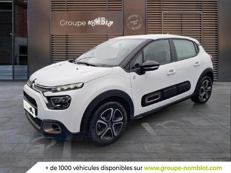 Blanc Utilisé 2023 Citroën C3 PureTech Citadine | 13 990 € (Prix assez cher) - Image 1/3
