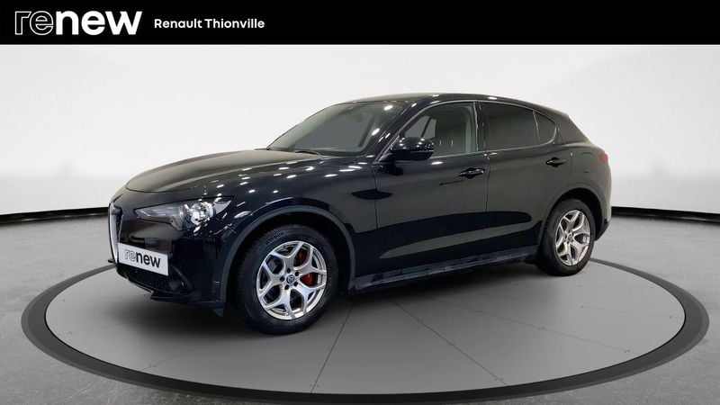 Noir Utilisé 2020 Alfa Romeo Stelvio Sprint SUV | 25 999 € (Prix juste) - Image 1/4