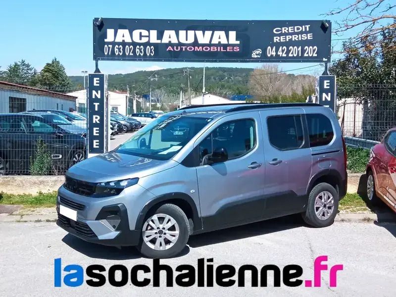 Gris Utilisé 2024 Peugeot Rifter Allure Monospace | 24 990 € (Prix juste) - Image 1/4