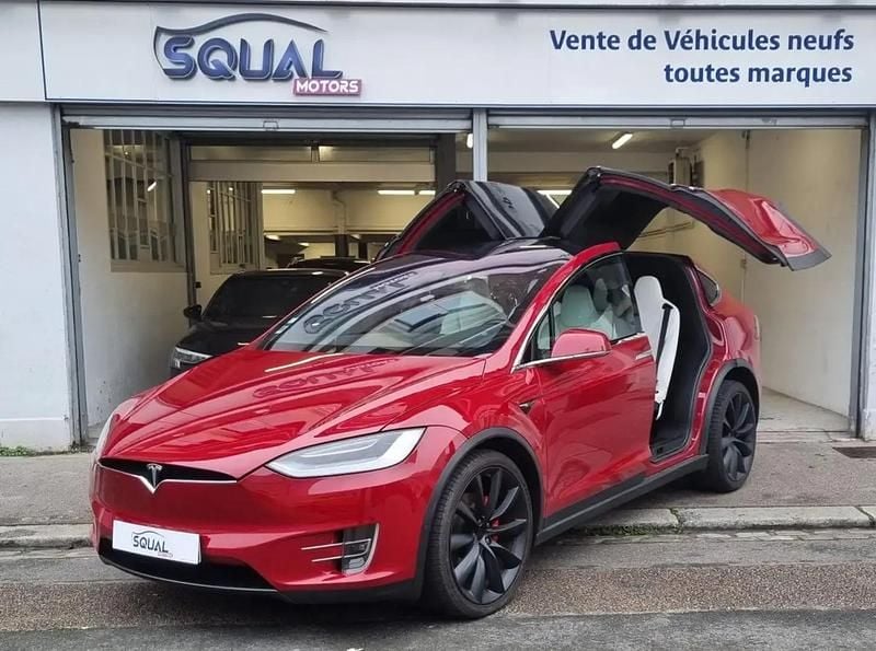 Occasion Tesla Model X Performance 592 kW (806 ch) 2020 Rouge SUV