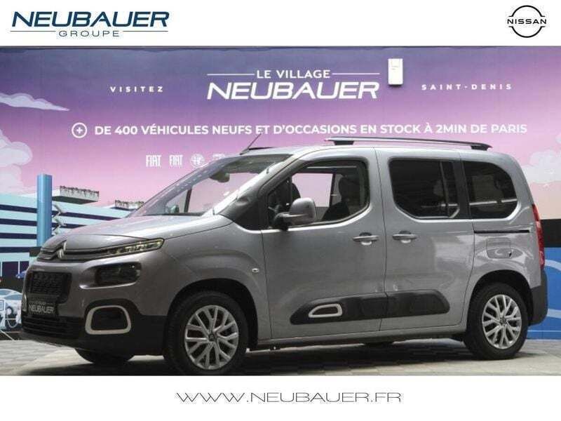 Gris acier (m) Utilisé 2020 Citroën Berlingo Shine Monospace | 19 390 € (Bon prix) - Image 1/4