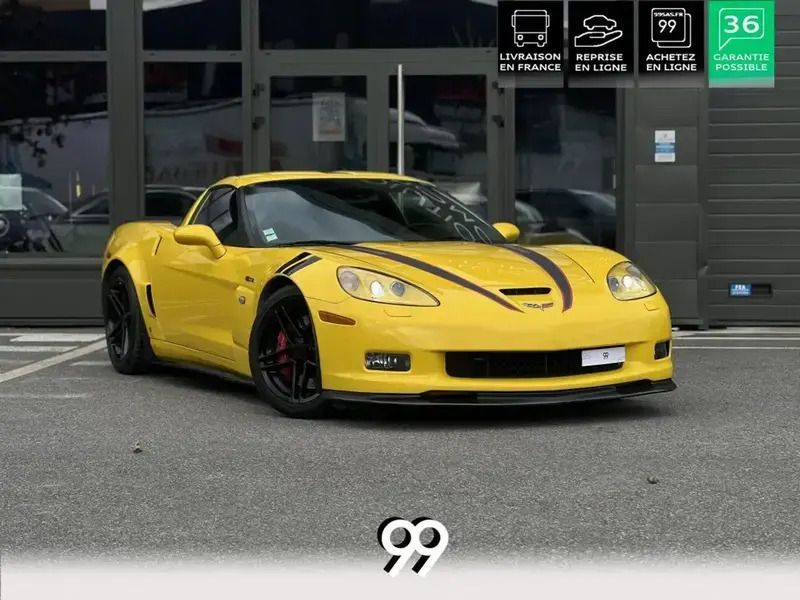 Jaune Utilisé 2007 Chevrolet Corvette Coupé | 53 990 € - Image 1/4